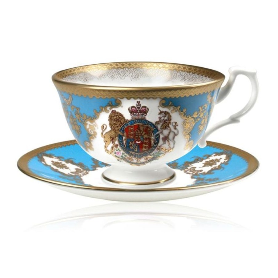 Royal Collection Shop Coat Of Arms Teacup And Saucer | Afternoon Tea