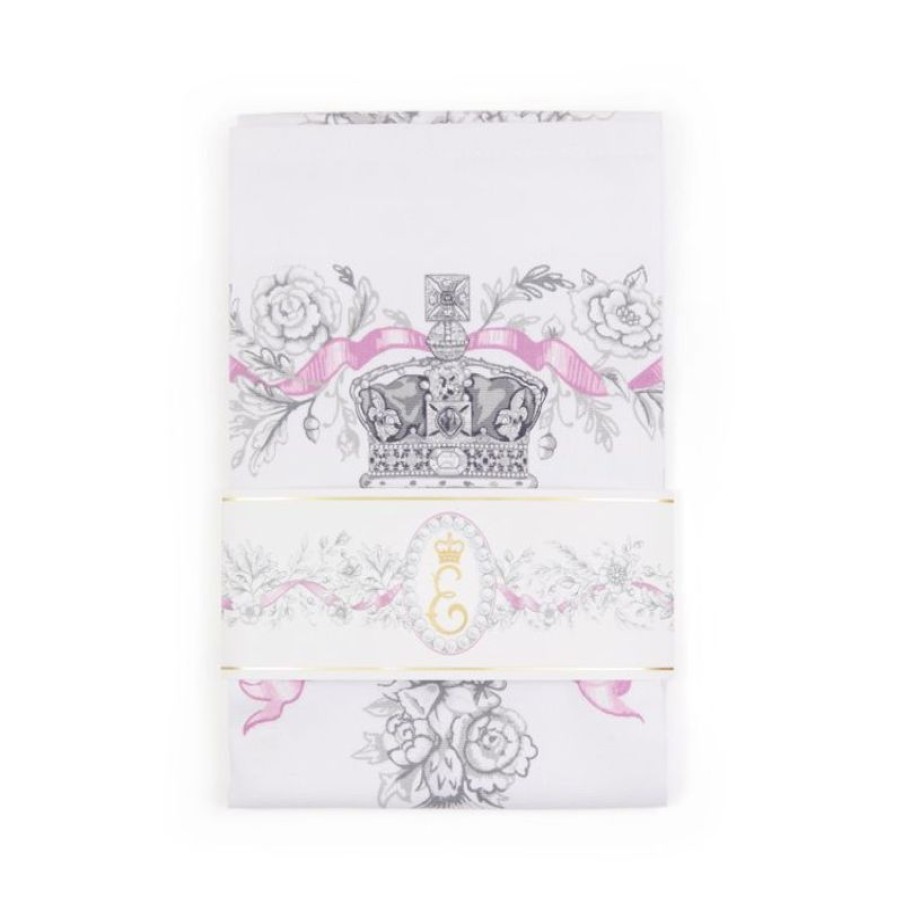 Royal Collection Shop Queen Elizabeth Ii Commemorative Tea Towel | Queen Elizabeth Ii Commemorative Range