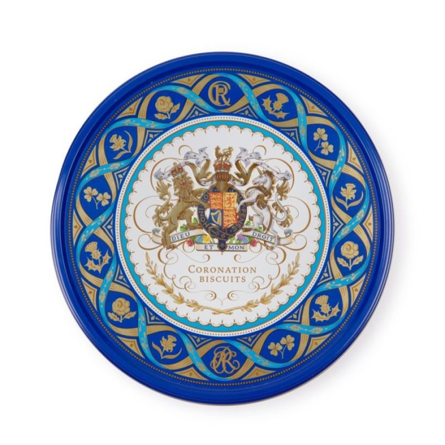 Royal Collection Shop The Coronation Biscuit Tin | Biscuits