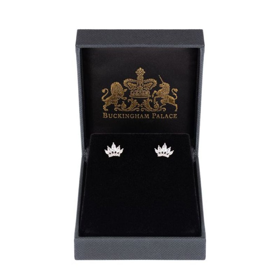 Royal Collection Shop Crystal Crown Earrings | Earrings