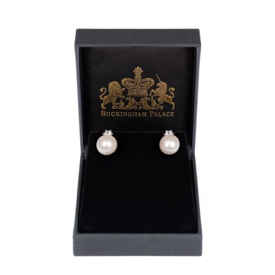 Royal Collection Shop Large Pearl Earrings | Earrings