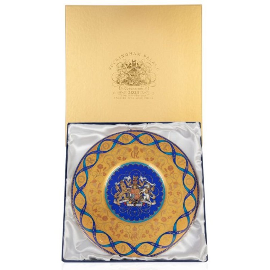 Royal Collection Shop The Coronation Limited Edition Disc Plate | Plates & Bowls