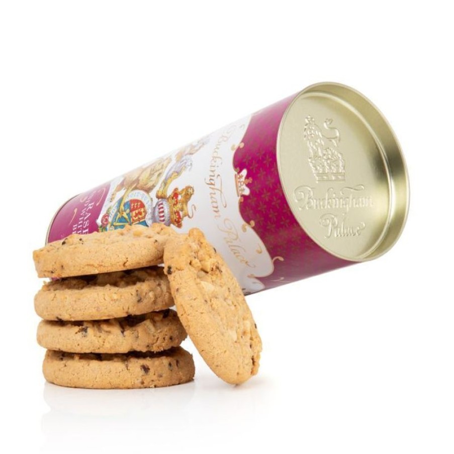 Royal Collection Shop Buckingham Palace White Chocolate And Raspberry Biscuit Tube | Biscuits