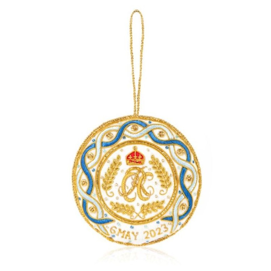 Royal Collection Shop The Coronation Roundel Decoration | Decorations