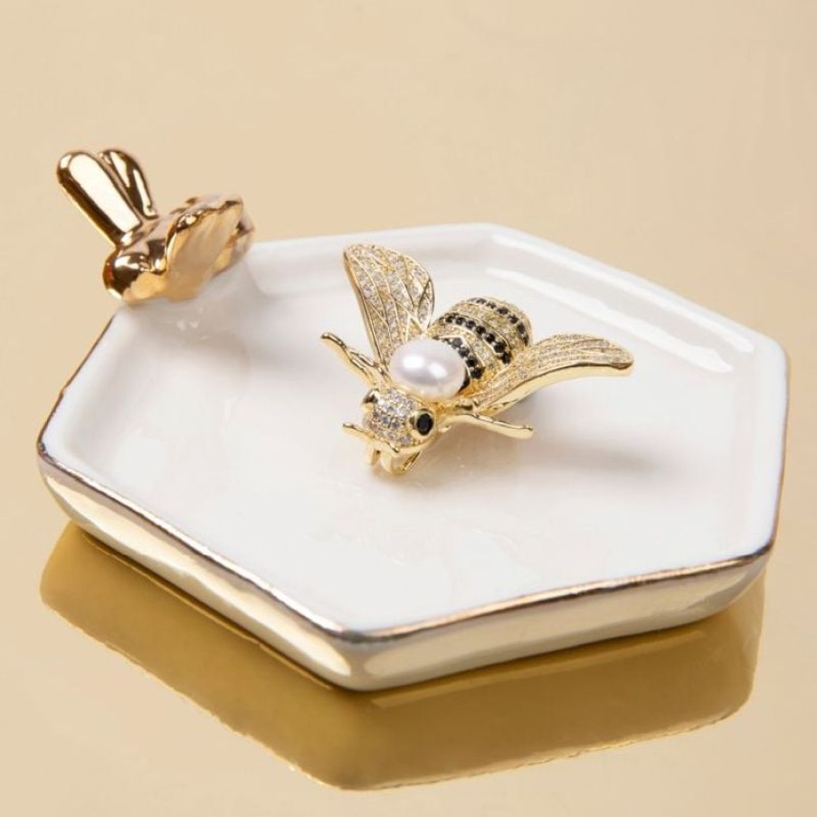 Royal Collection Shop Gold Bee Brooch | Brooches