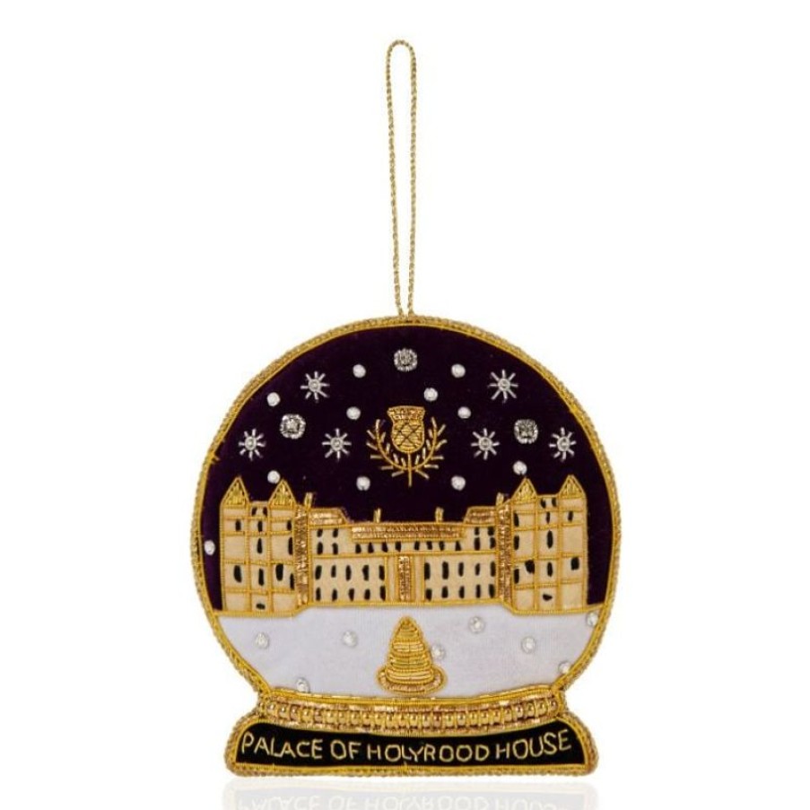 Royal Collection Shop Palace Of Holyroodhouse Snow Globe Decoration | Decorations