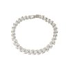 Royal Collection Shop Buckingham Palace Slim Oval Crystal Bracelet | Bracelets