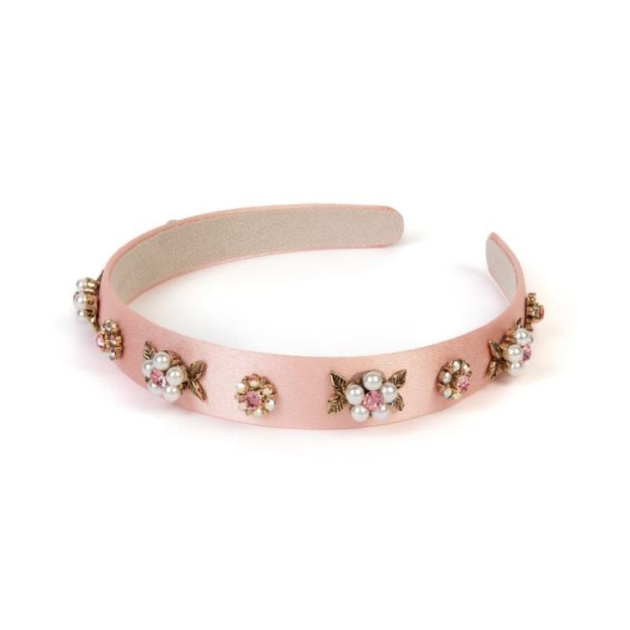 Royal Collection Shop Jewel Encrusted Pink Hairband | Hair Accessories