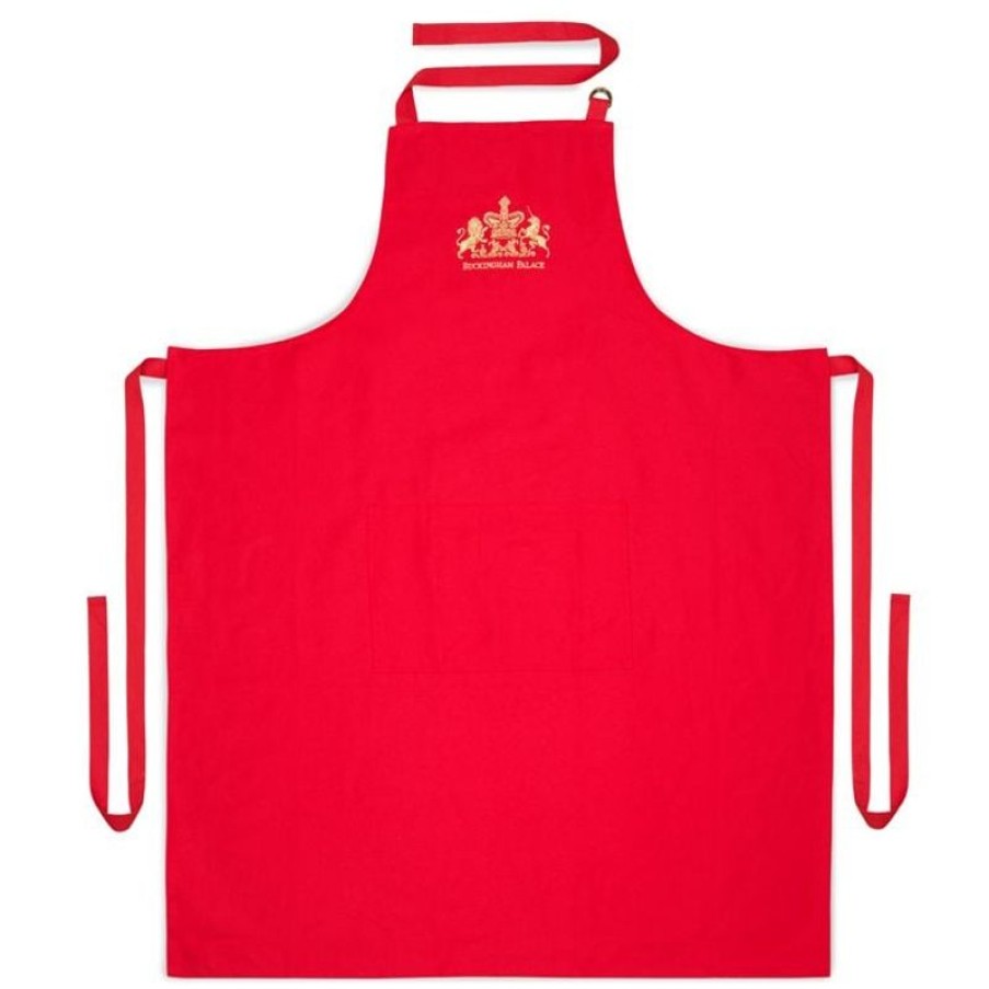 Royal Collection Shop Buckingham Palace Red Apron | Bakeware