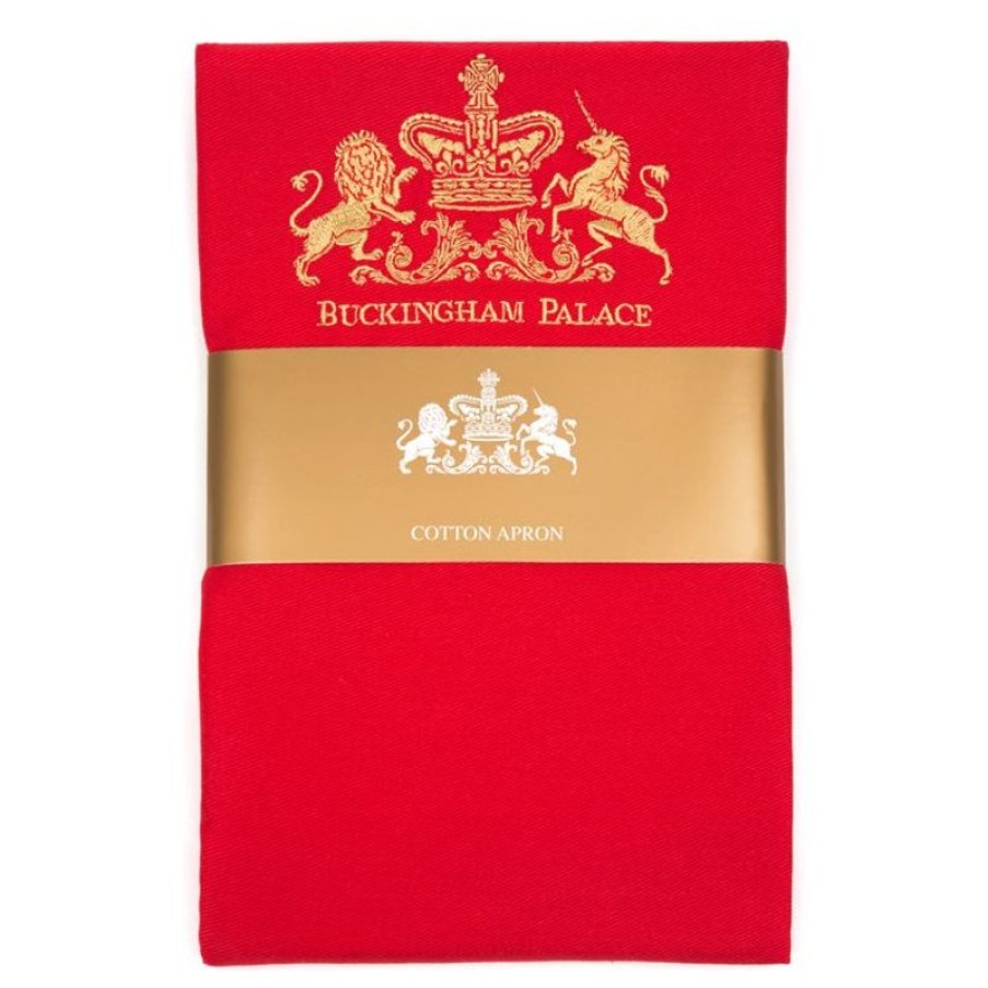 Royal Collection Shop Buckingham Palace Red Apron | Bakeware