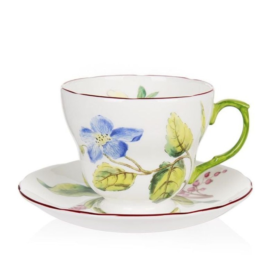 Royal Collection Shop Chelsea Porcelain Teacup & Saucer | Chelsea Porcelain