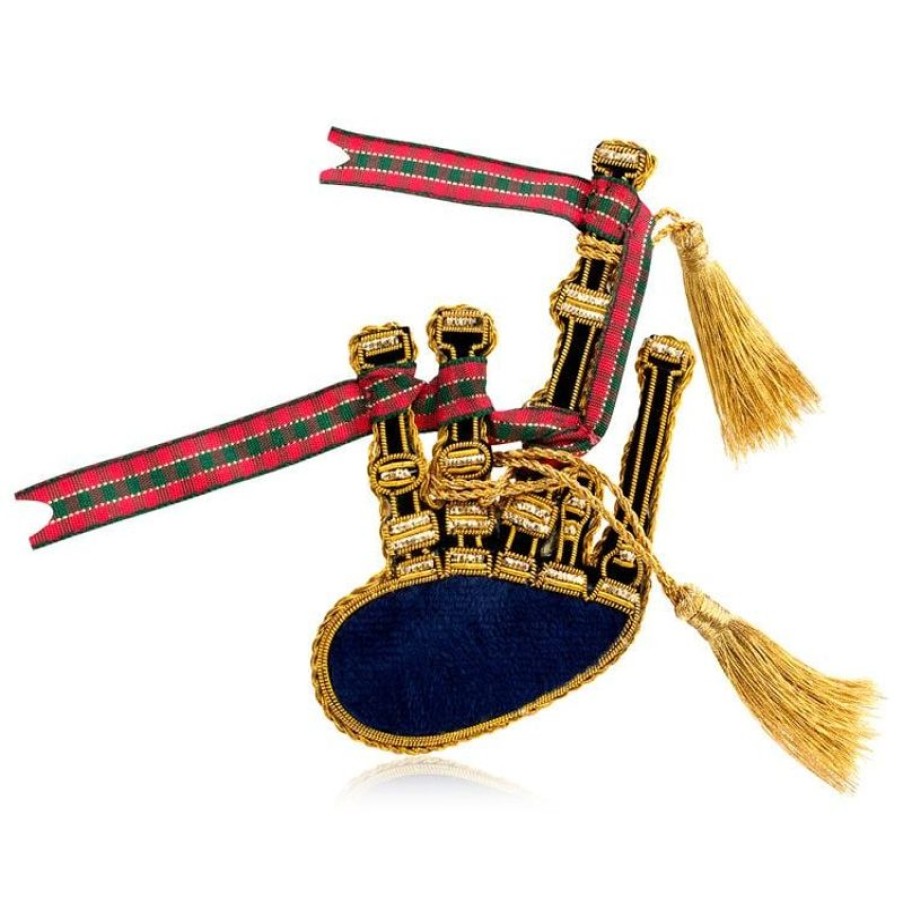 Royal Collection Shop Palace Of Holyroodhouse Bagpipe Decoration | Decorations