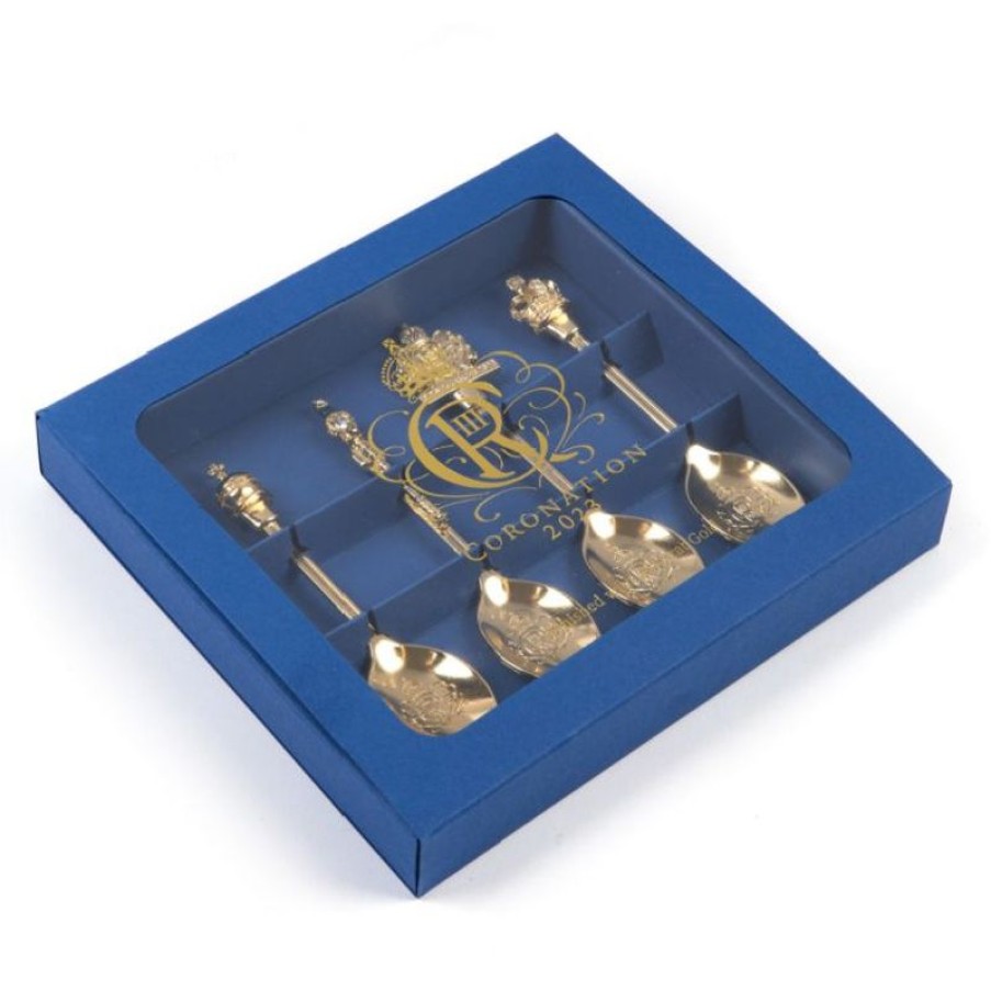 Royal Collection Shop The Coronation Set Of Spoons | Afternoon Tea