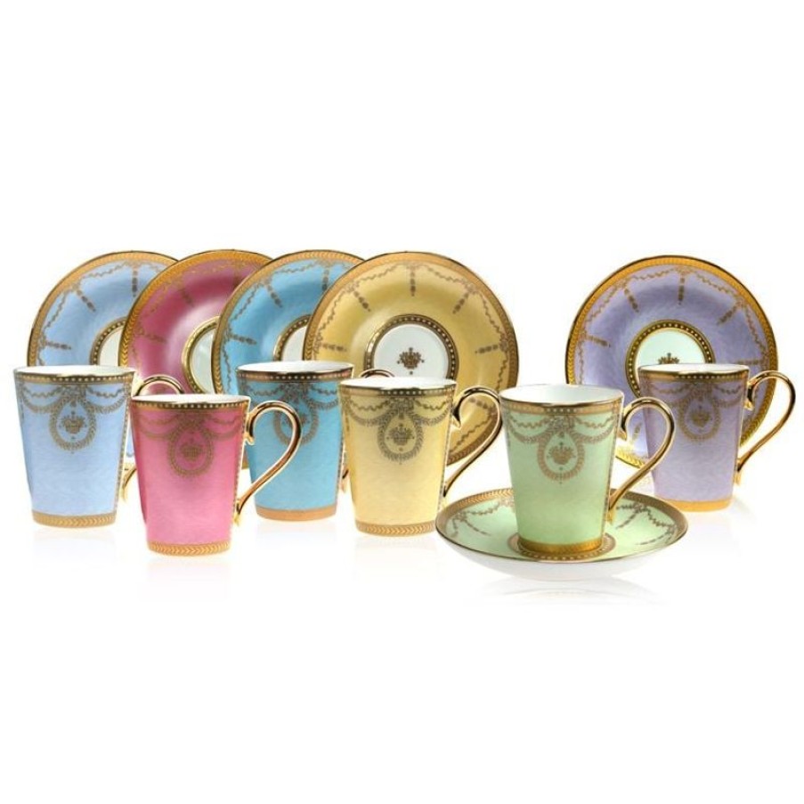 Royal Collection Shop Imperial Russian Coffee Cup And Saucer Set | Cups & Saucers