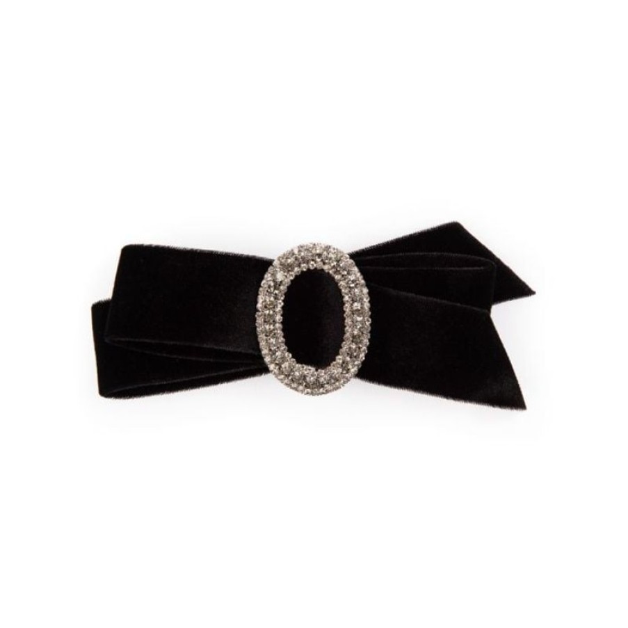 Royal Collection Shop Black Velvet Bow | Hair Accessories