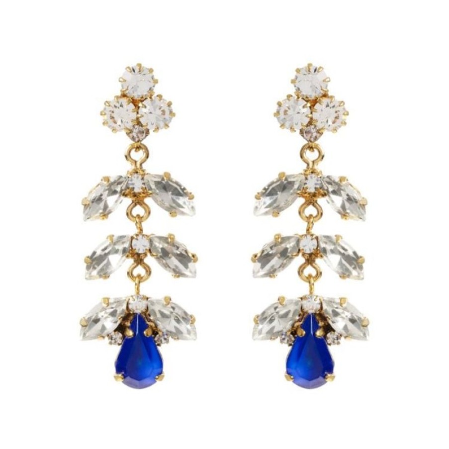 Royal Collection Shop Vicki Sarge Leaf Drop Earrings | Earrings