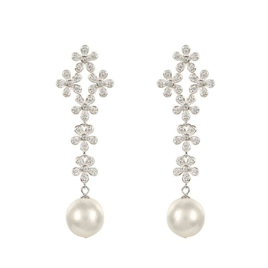 Royal Collection Shop Floral Drop Earrings | Earrings