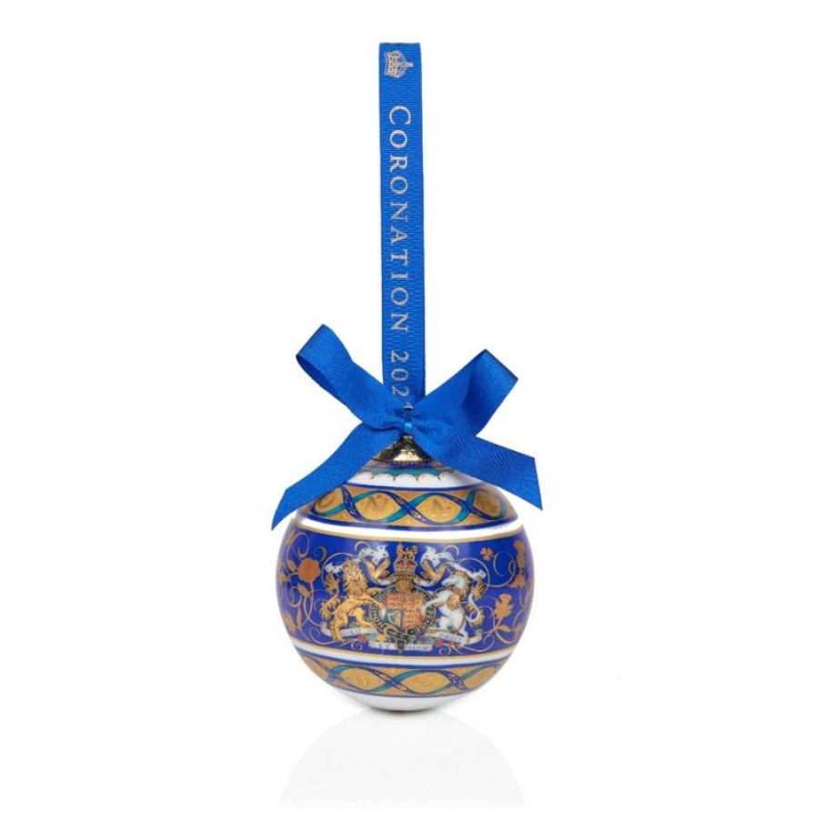 Royal Collection Shop The Coronation Limited Edition Bauble | The Coronation Of King Charles Iii