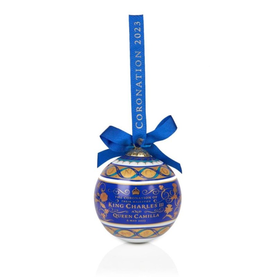 Royal Collection Shop The Coronation Limited Edition Bauble | The Coronation Of King Charles Iii