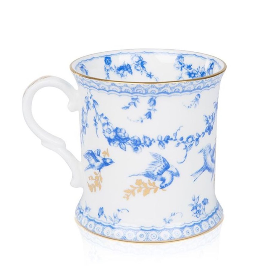 Royal Collection Shop Royal Birdsong Gilded Tankard | Tankards & Mugs