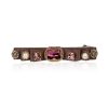 Royal Collection Shop Jewel Encrusted Dark Mauve Hairclip | Hair Accessories