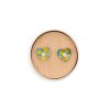 Royal Collection Shop Coat Of Arms Tin Heart Stud Earrings | Earrings