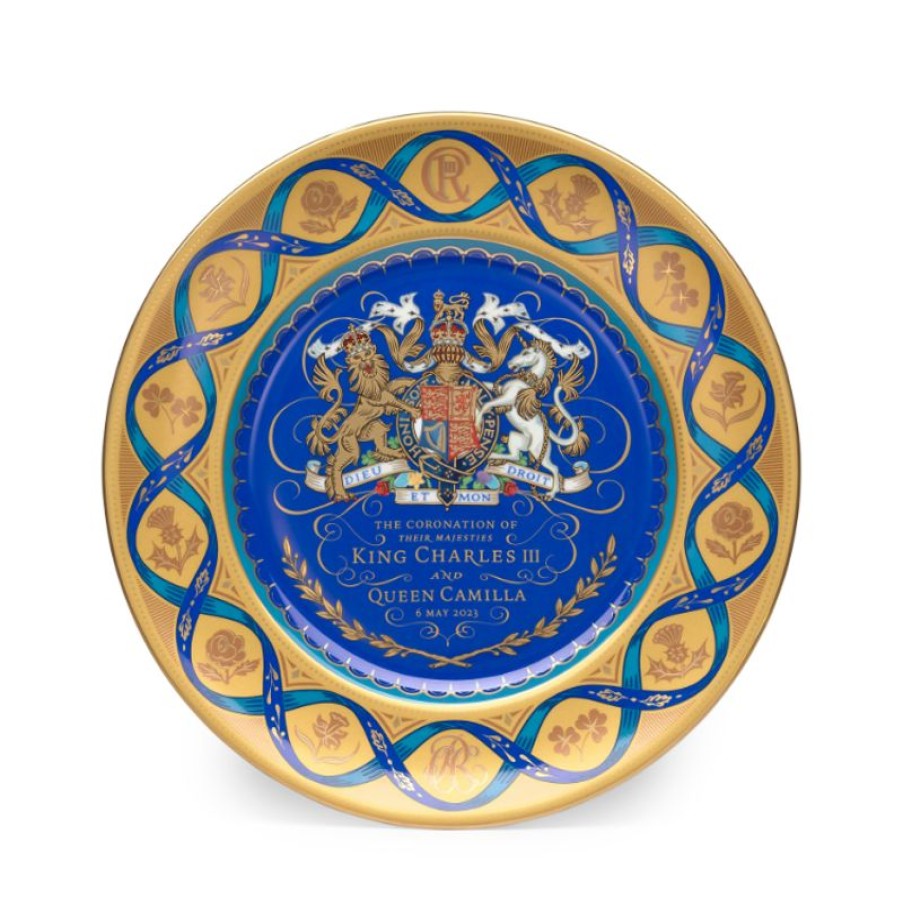 Royal Collection Shop The Coronation Limited Edition Plate | Plates & Bowls