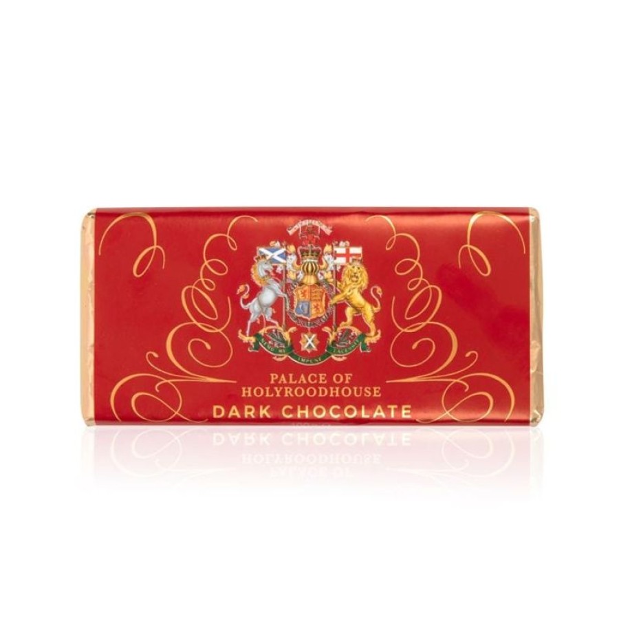 Royal Collection Shop Palace Of Holyroodhouse Scottish Arms Dark Chocolate Bar | Confectionery & Chocolates