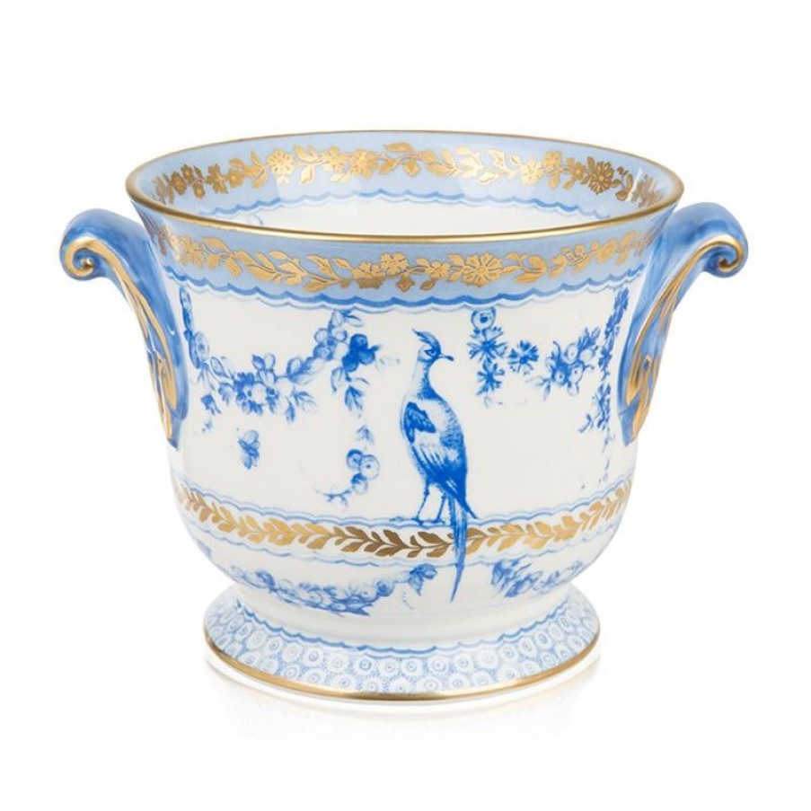 Royal Collection Shop Royal Birdsong Gilded Cachepot | Royal Birdsong