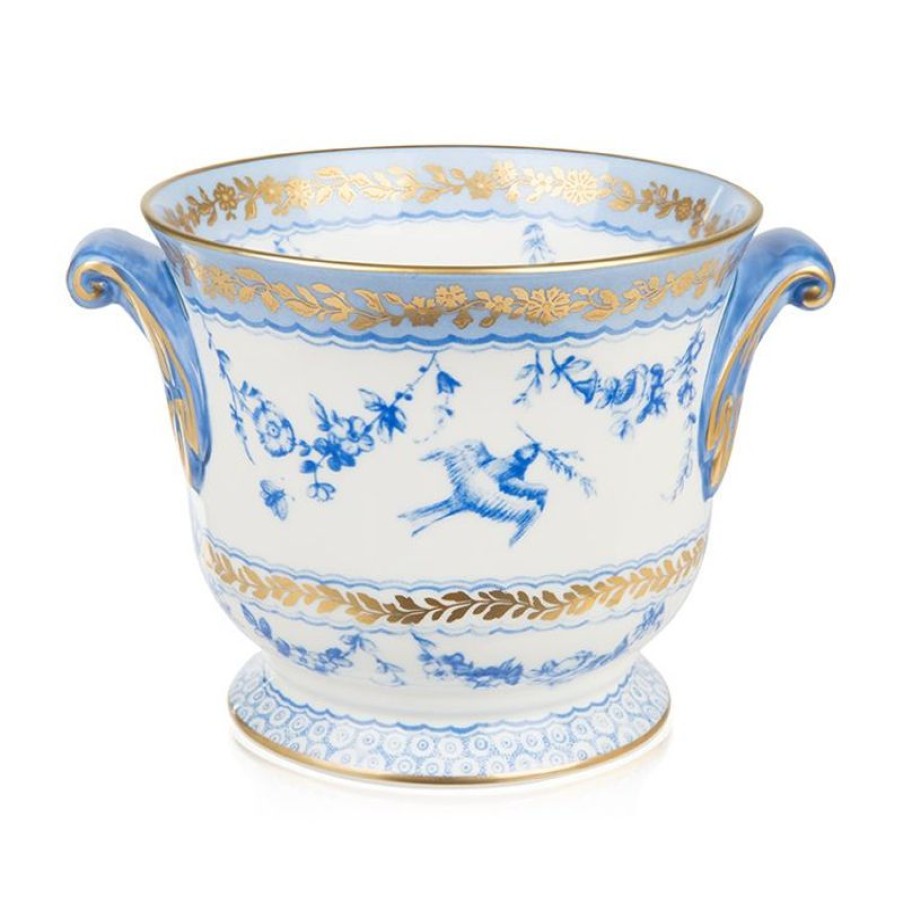 Royal Collection Shop Royal Birdsong Gilded Cachepot | Royal Birdsong