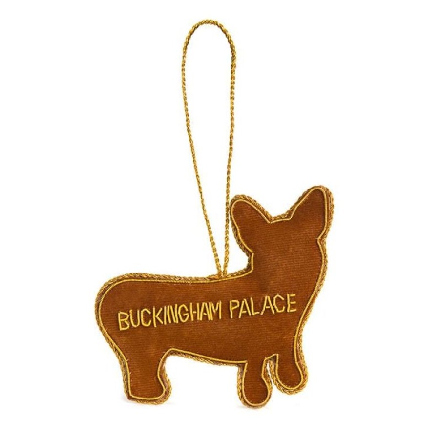 Royal Collection Shop Buckingham Palace Corgi In Coat Decoration | Decorations