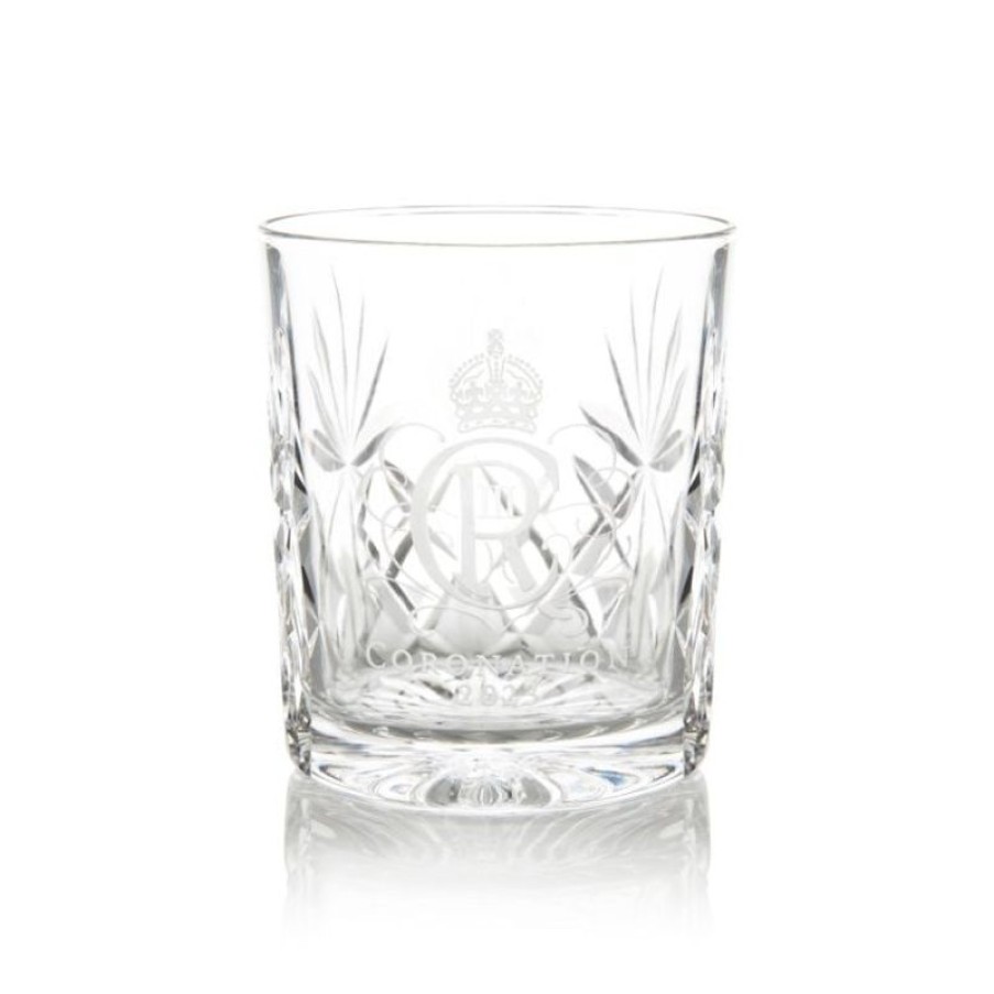 Royal Collection Shop The Coronation Crystal Tumbler | Wine & Spirits