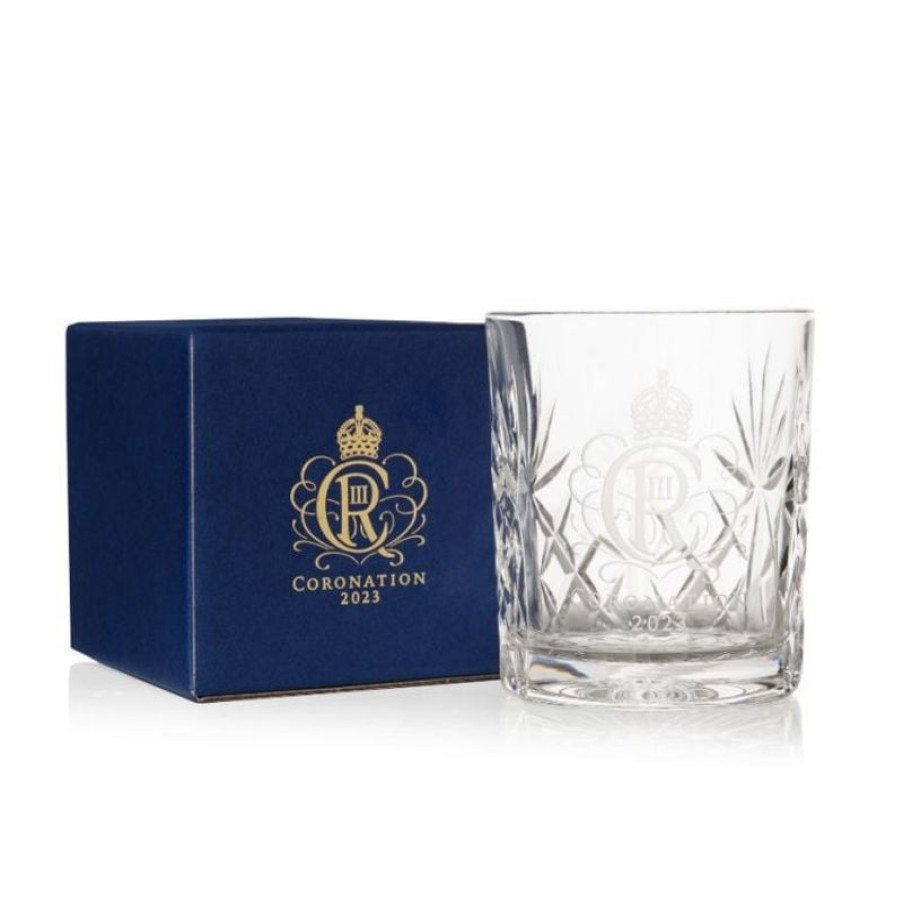 Royal Collection Shop The Coronation Crystal Tumbler | Wine & Spirits