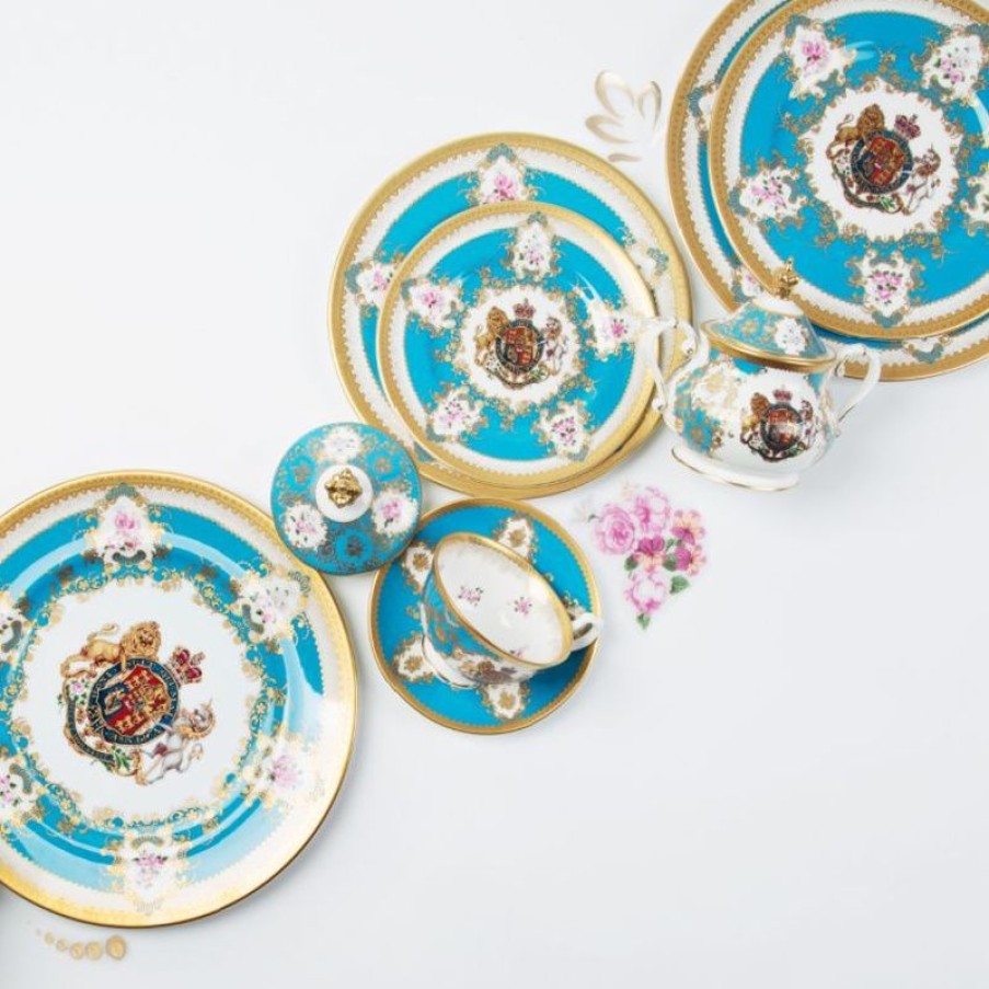 Royal Collection Shop Coat Of Arms Side Plate | Afternoon Tea