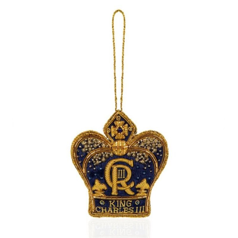 Royal Collection Shop Ciiir Crown Decoration | His Majesty The King'S 75Th Birthday