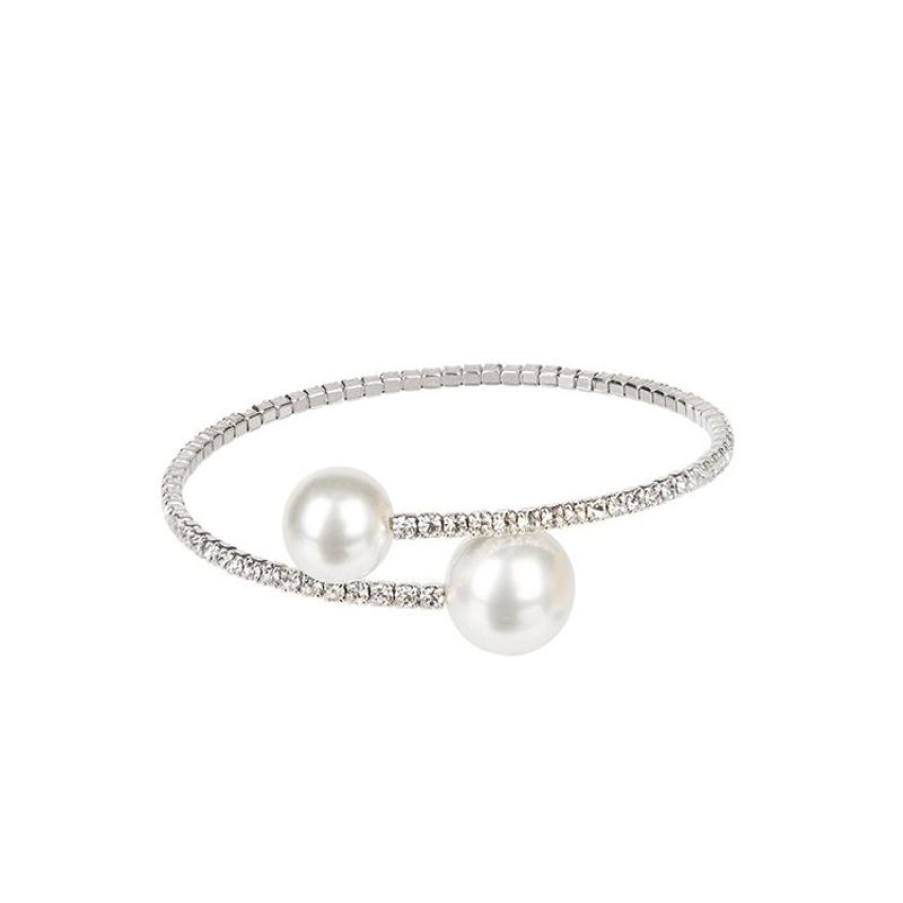 Royal Collection Shop Double Pearl Crystal Bracelet | Bracelets