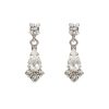 Royal Collection Shop Crystal Decagon Earrings | Earrings