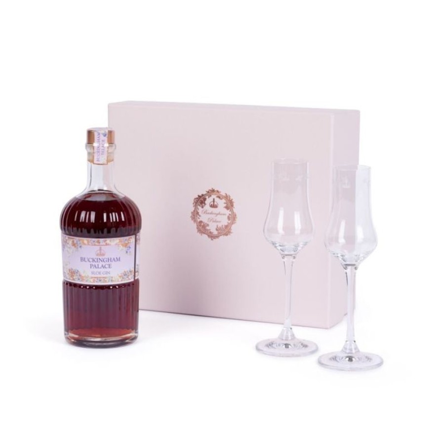 Royal Collection Shop Buckingham Palace Sloe Gin Gift Set | Wine & Spirits