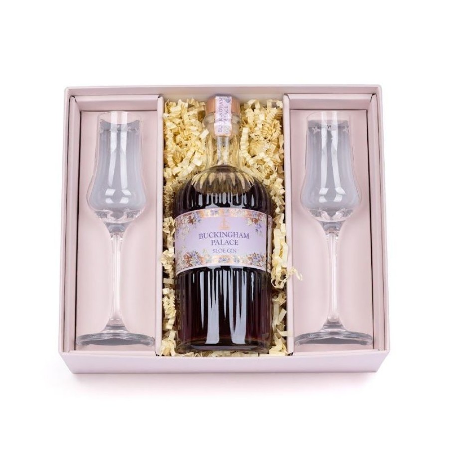 Royal Collection Shop Buckingham Palace Sloe Gin Gift Set | Wine & Spirits