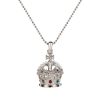 Royal Collection Shop Silver Crown Necklace | Necklaces