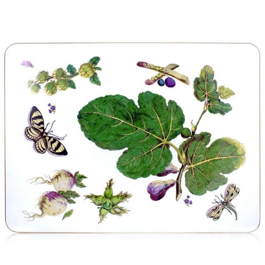 Royal Collection Shop Chelsea Porcelain Fig Serving Mat | Dinnerware