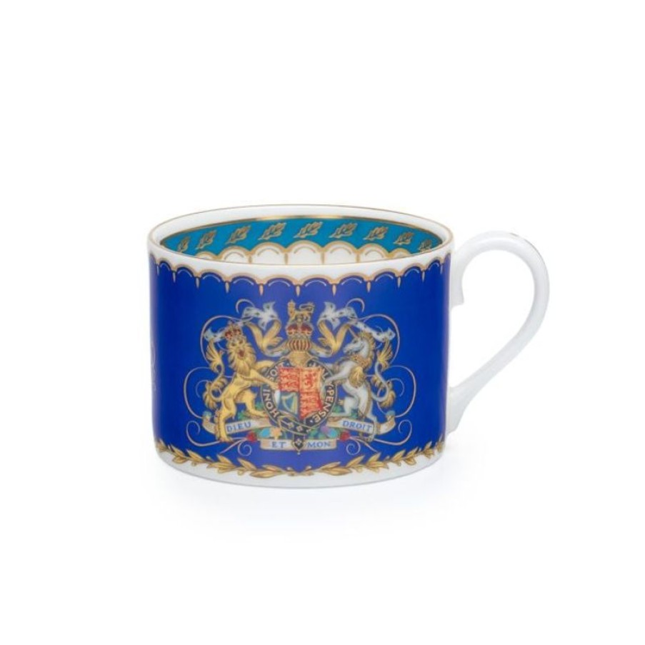 Royal Collection Shop The Coronation Teacup And Saucer | Cups & Saucers