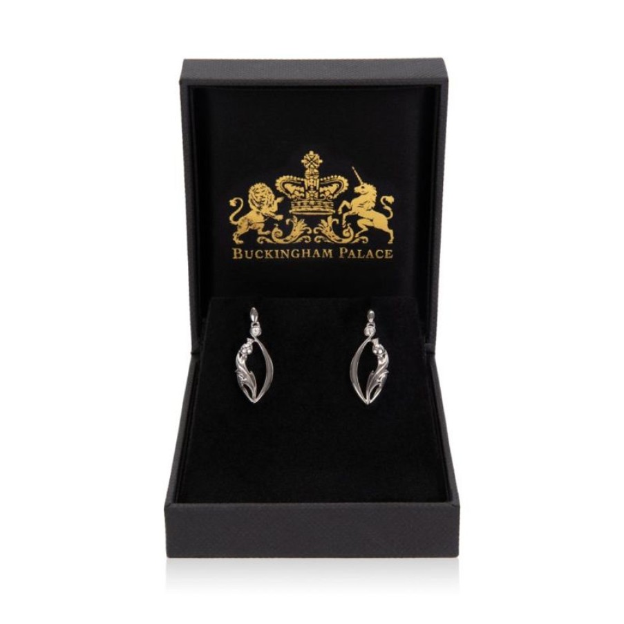 Royal Collection Shop Thistle Earrings | Earrings