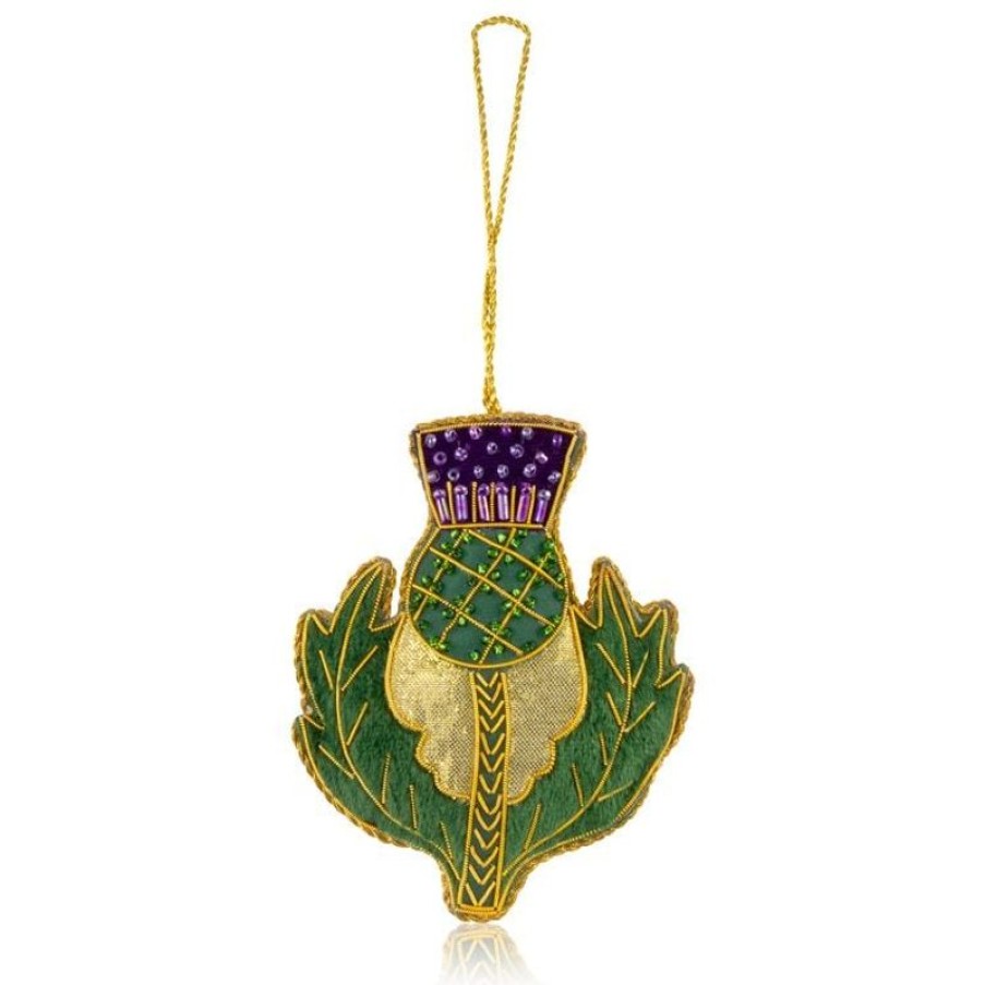 Royal Collection Shop Palace Of Holyroodhouse Thistle Decoration | Decorations