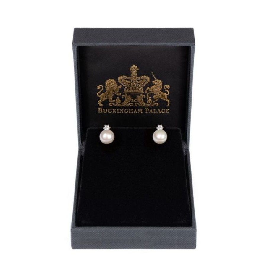 Royal Collection Shop Small Pearl Earrings | Earrings