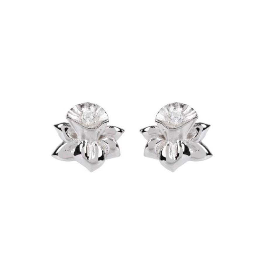 Royal Collection Shop Daffodil Stud Earrings | Earrings