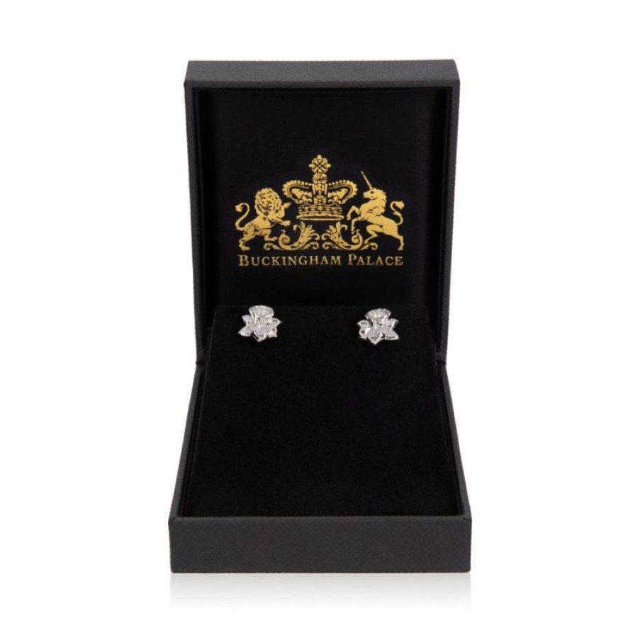 Royal Collection Shop Daffodil Stud Earrings | Earrings