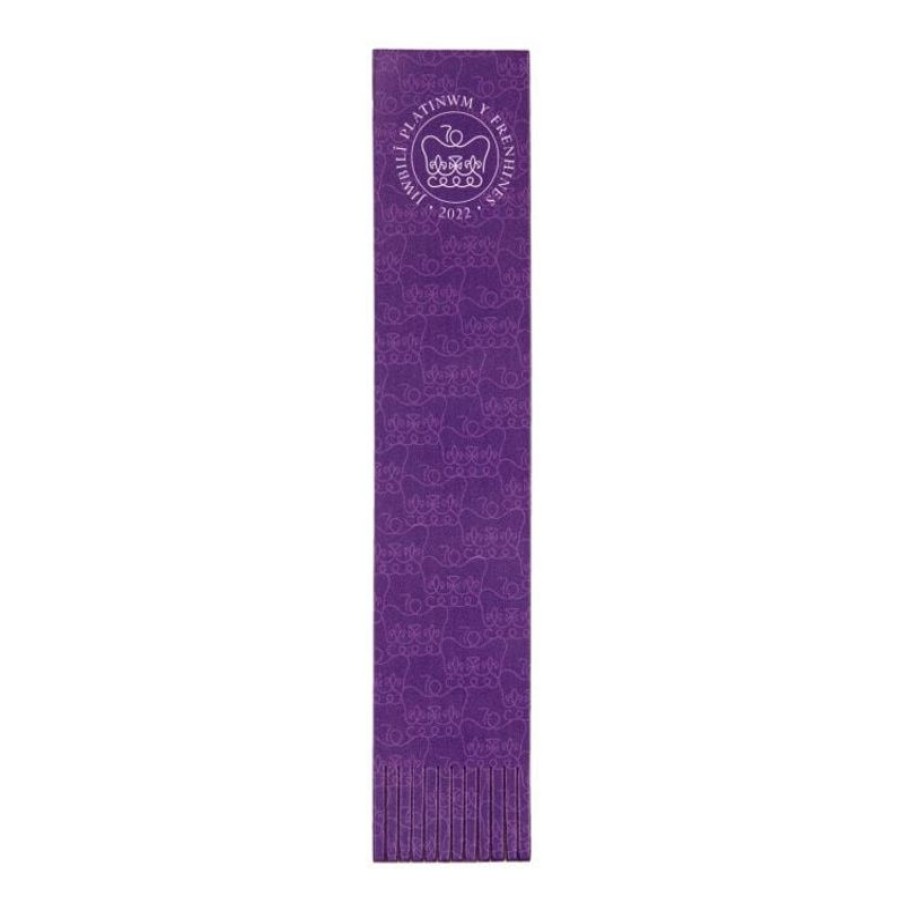 Royal Collection Shop Platinum Jubilee Emblem Bookmark | Bookmarks