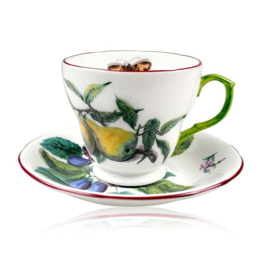 Royal Collection Shop Chelsea Porcelain Coffee Cup & Saucer | Afternoon Tea