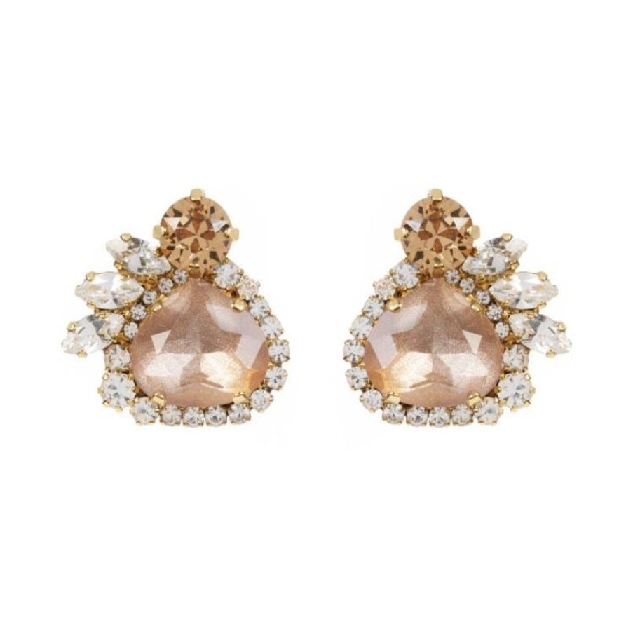 Royal Collection Shop Vicki Sarge Pink Stud Earrings | Earrings